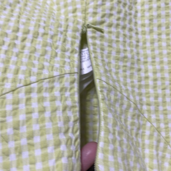 NWT ZARA Corset top with a sweetheart neckline and wide straps. lime zip.SIZE S - Picture 12 of 17